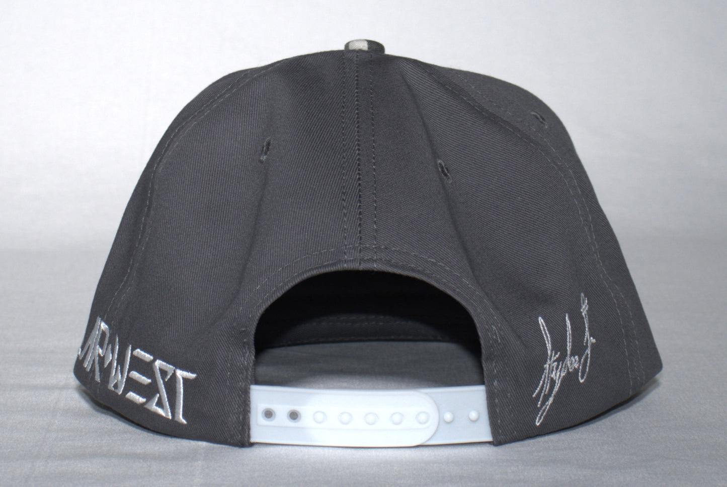 White-Camo Paw SnapBack Hat