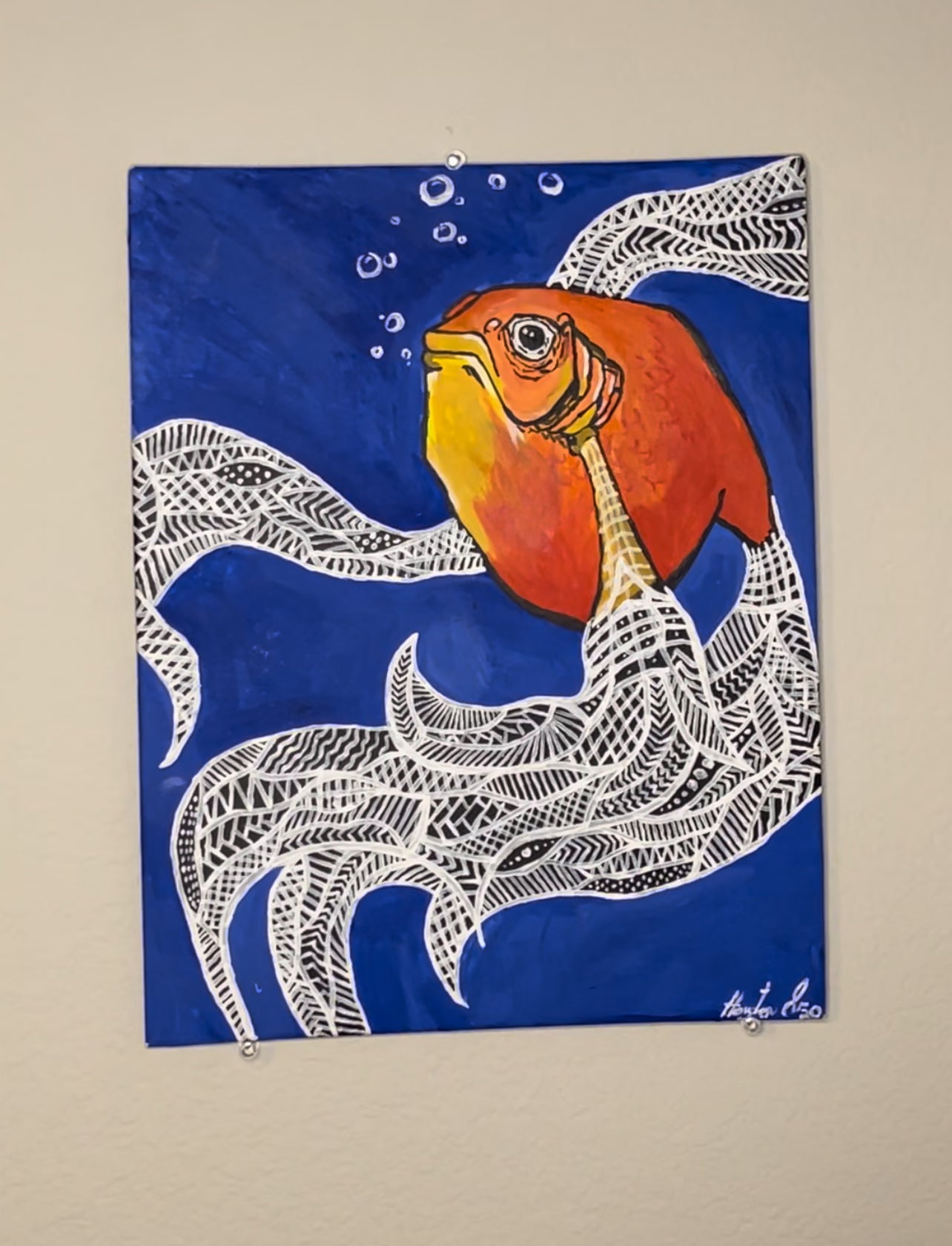 Feeling Bubbly (Original Art Piece)