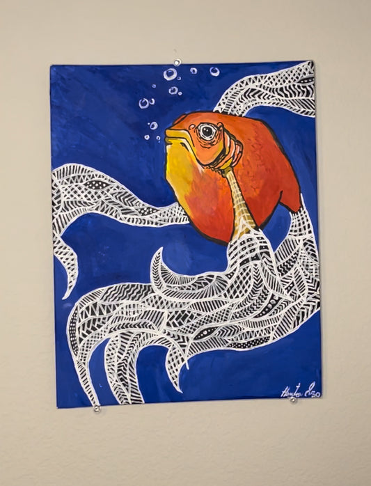 Feeling Bubbly (Original Art Piece)