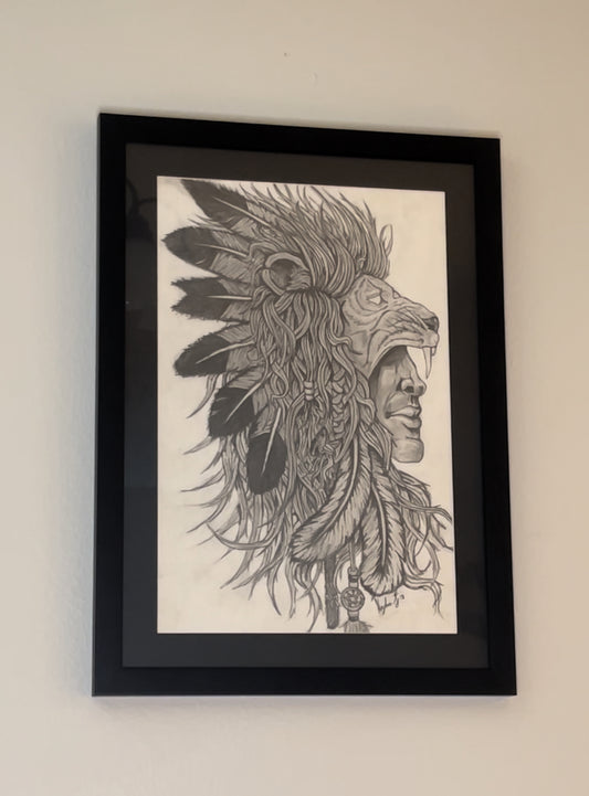 Lion-Chief (Original Art Piece)