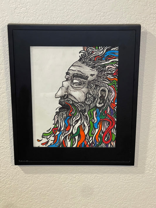 Melting In Thought (Original Art Piece)